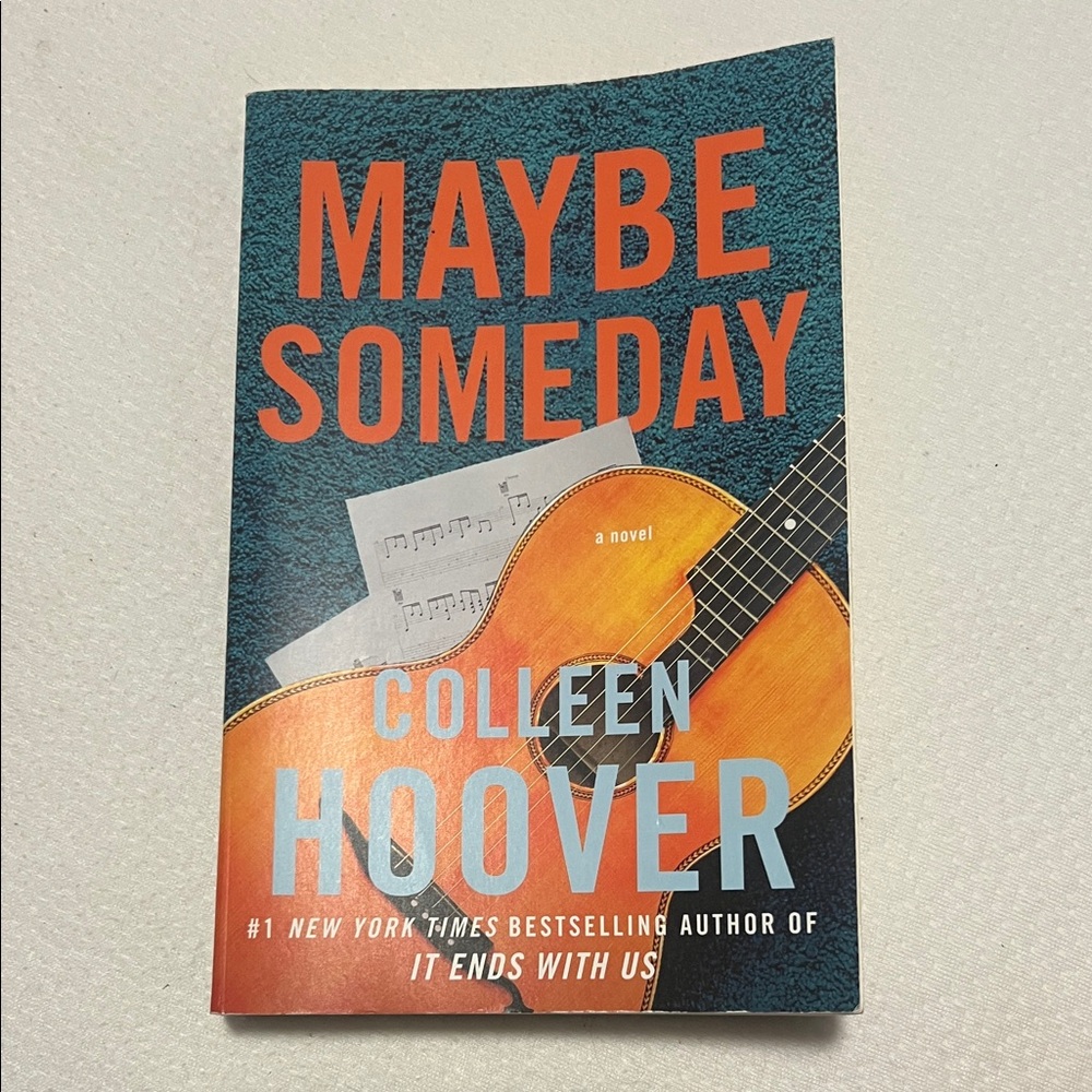 'Maybe Someday' Book - Orange and Blue Cover